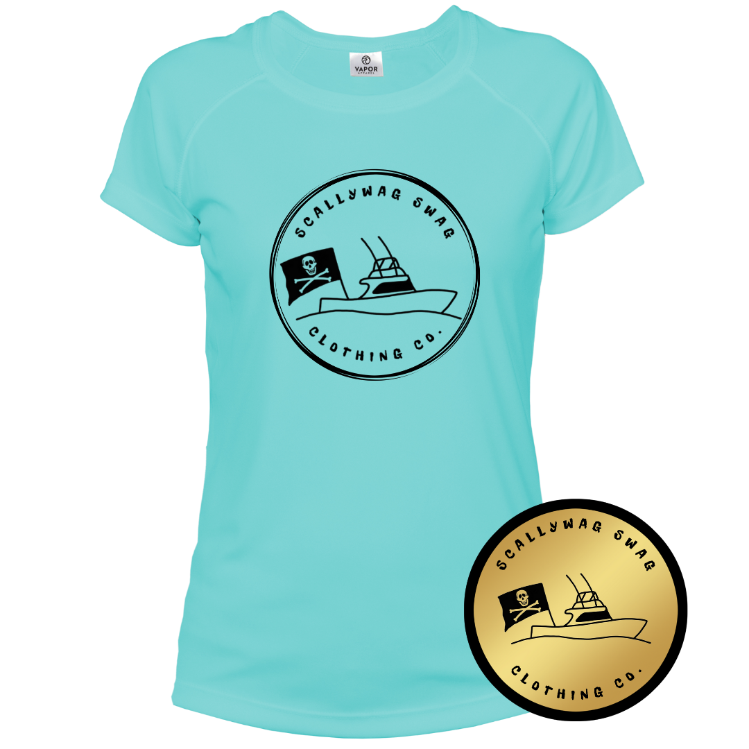 Clearance Scallywag Swag Ladies Solar Short Sleeve Tee