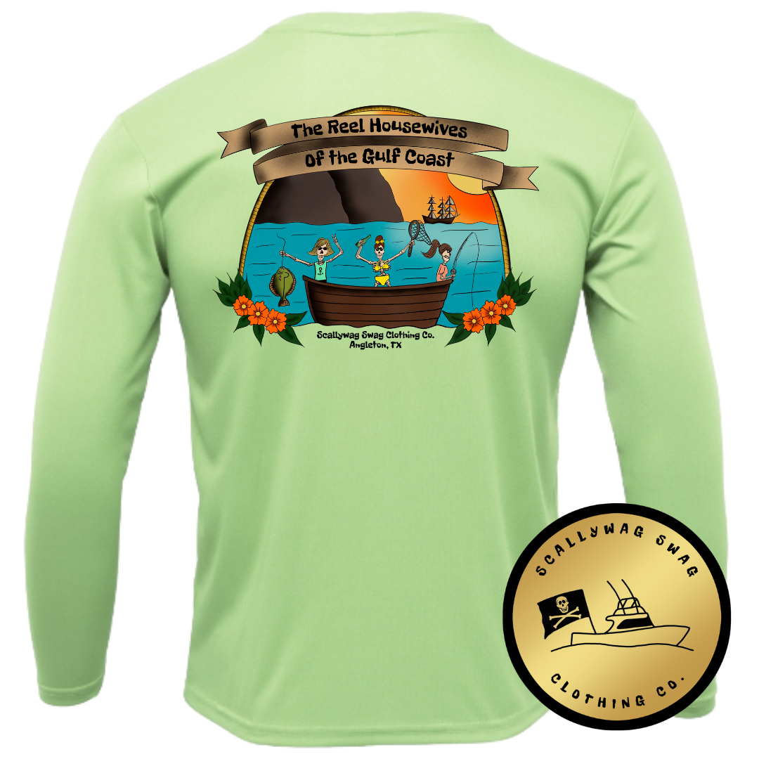 Reel Housewives Performance Long Sleeve Shirt