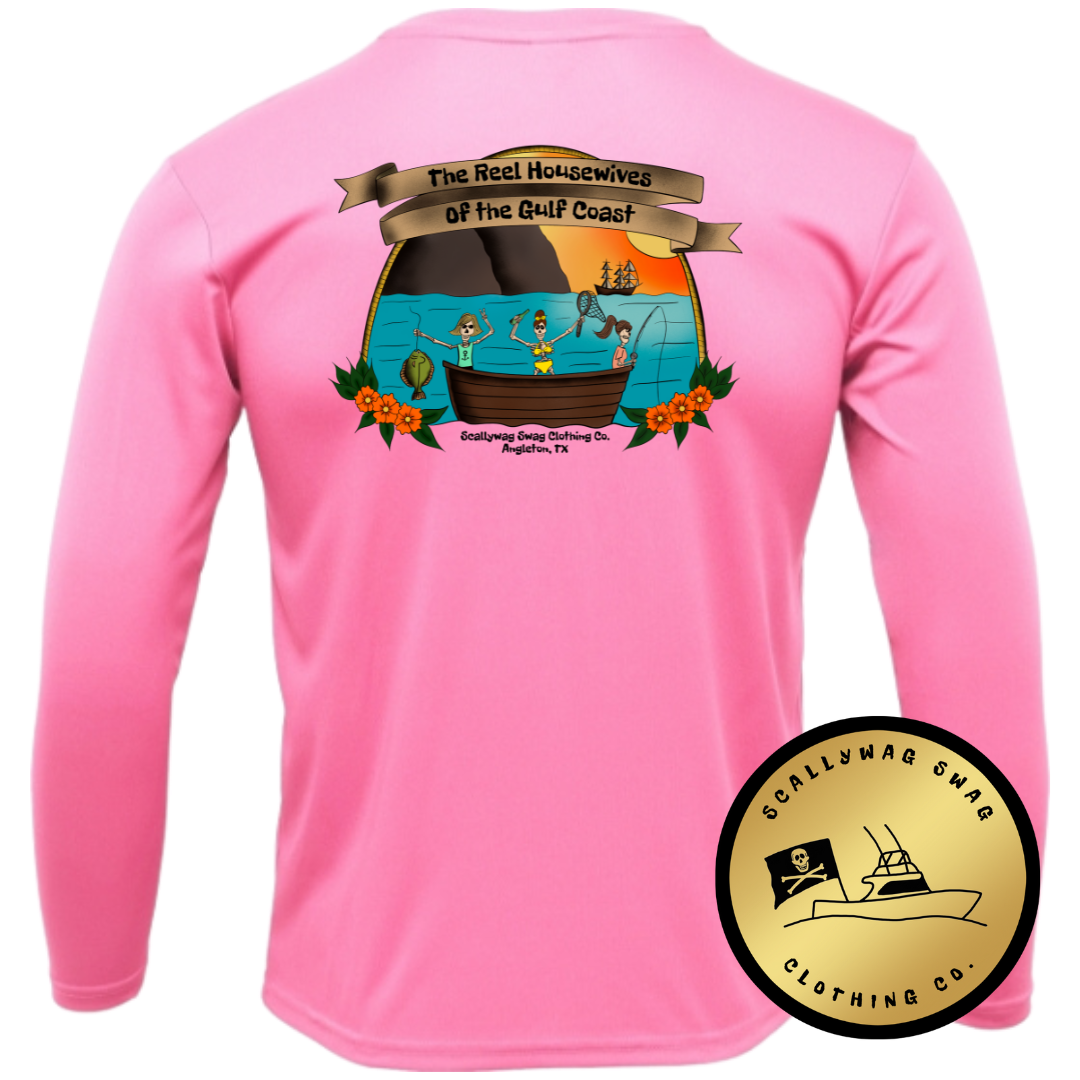 Reel Housewives Performance Long Sleeve Shirt