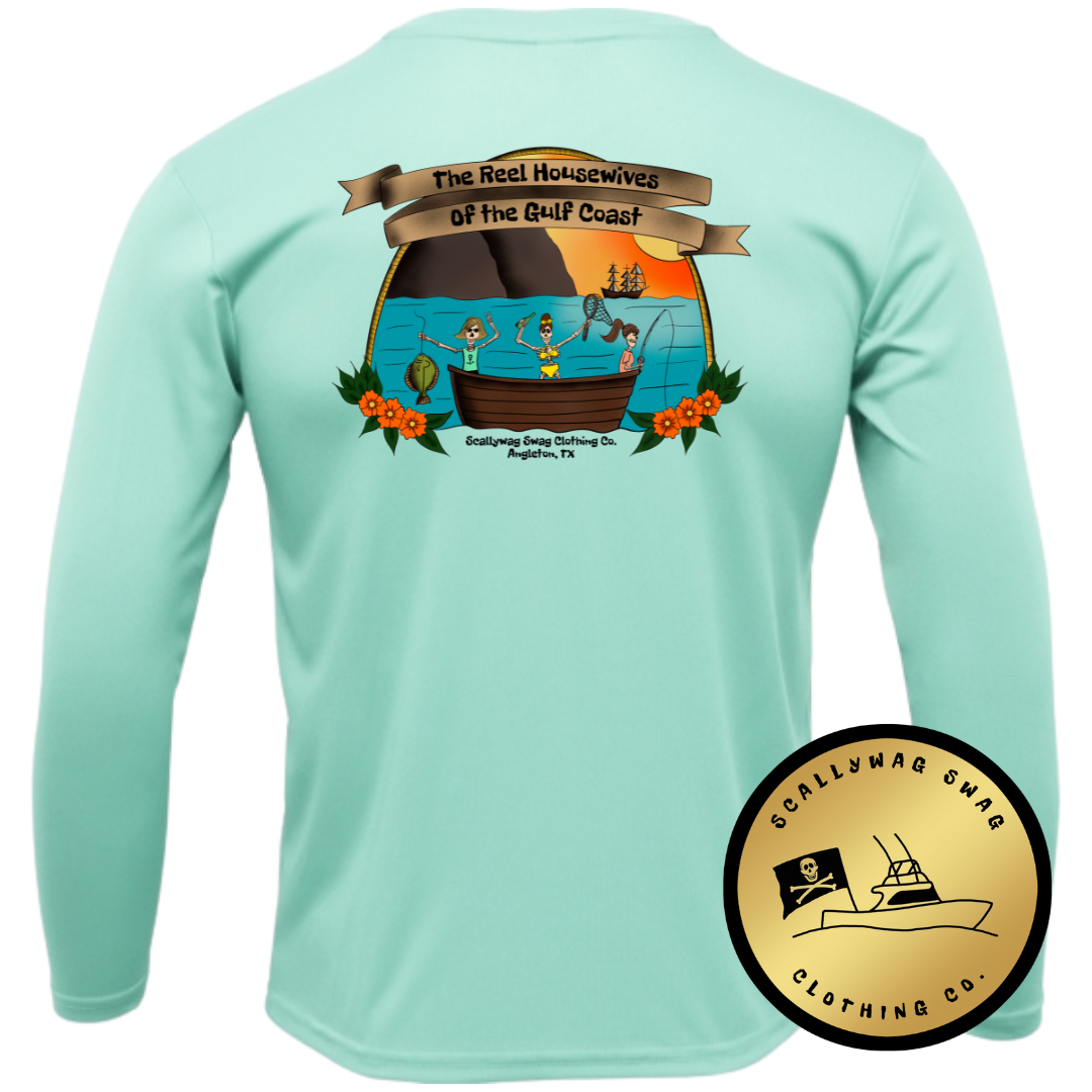 Reel Housewives Performance Long Sleeve Shirt