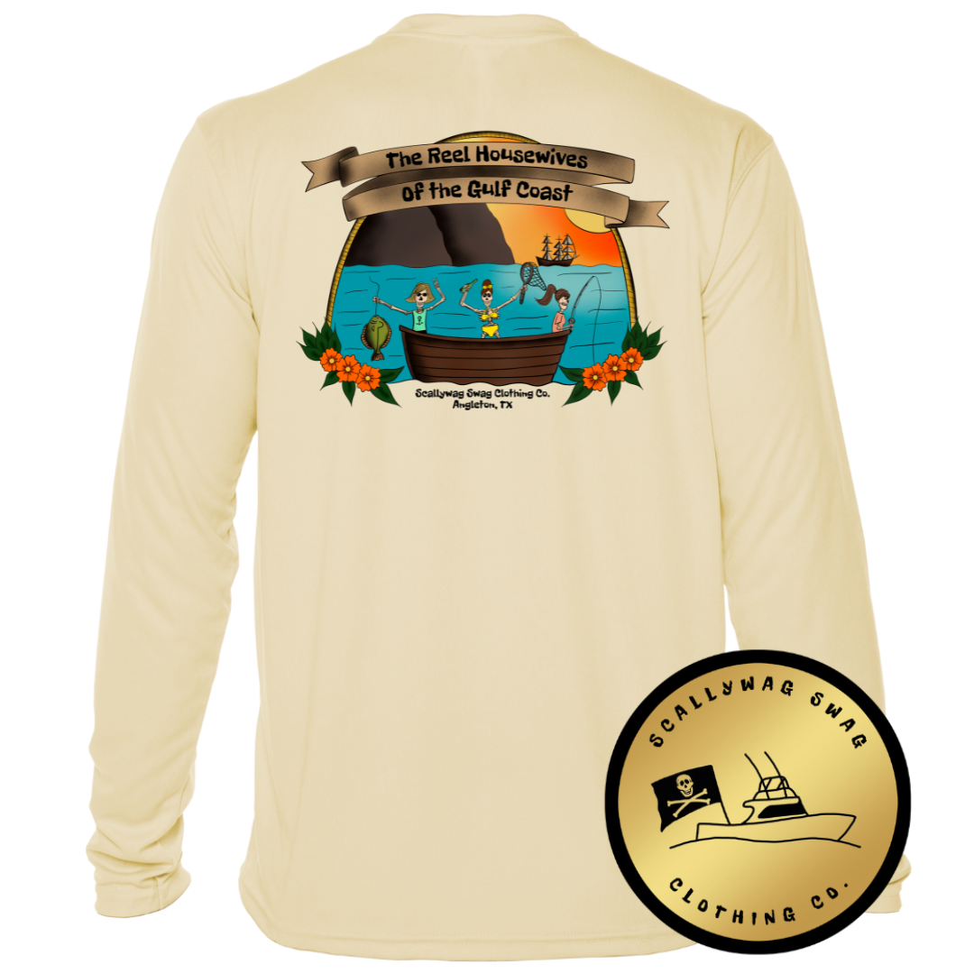 Reel Housewives Performance Long Sleeve Shirt