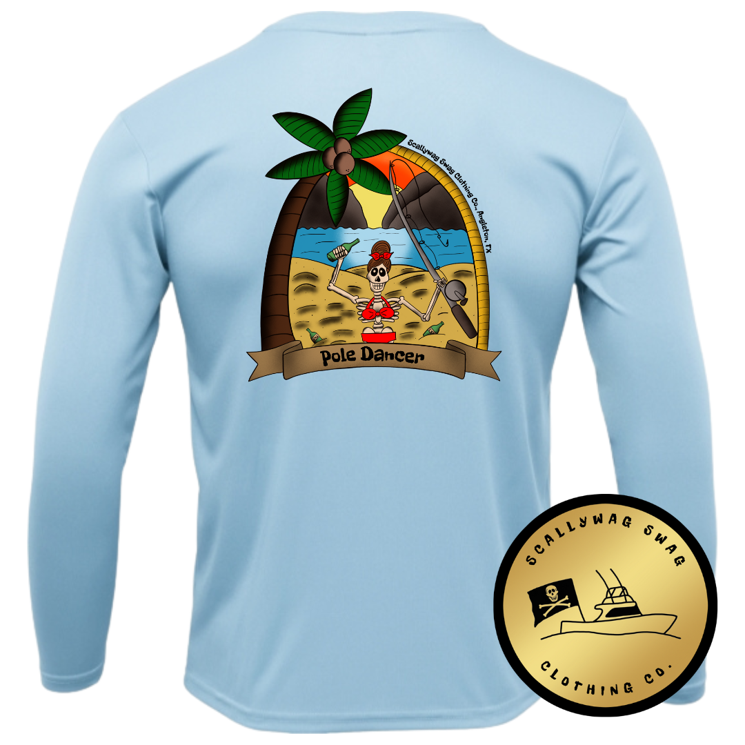 Pole Dancer Performance Long Sleeve Shirt