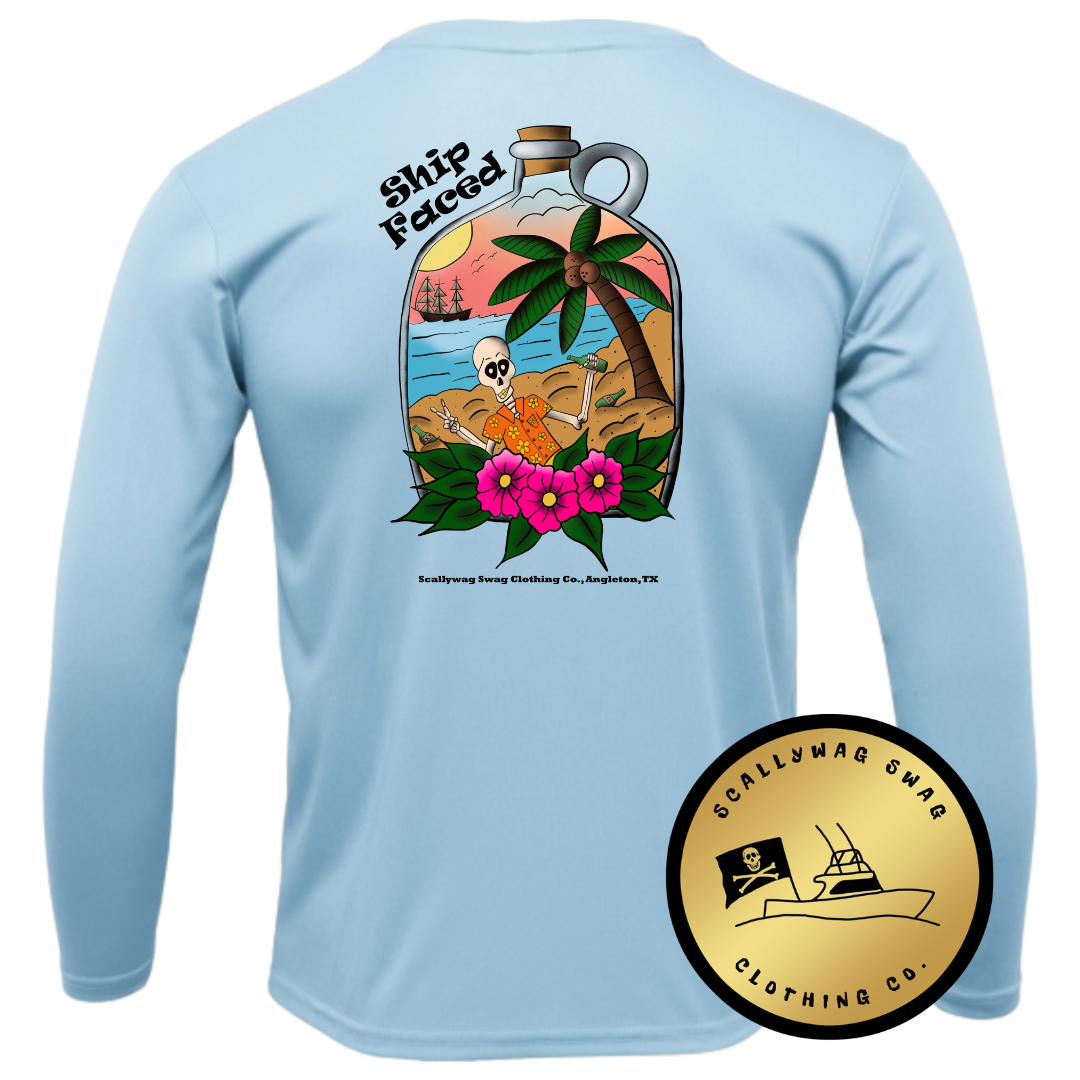 Ship Faced Performance Long Sleeve Shirt