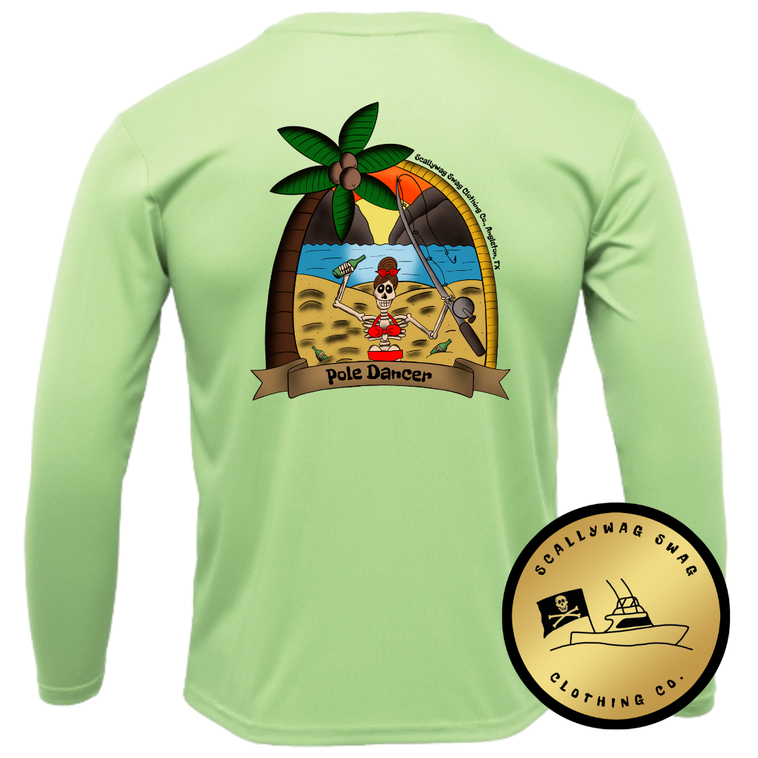 Pole Dancer Performance Long Sleeve Shirt