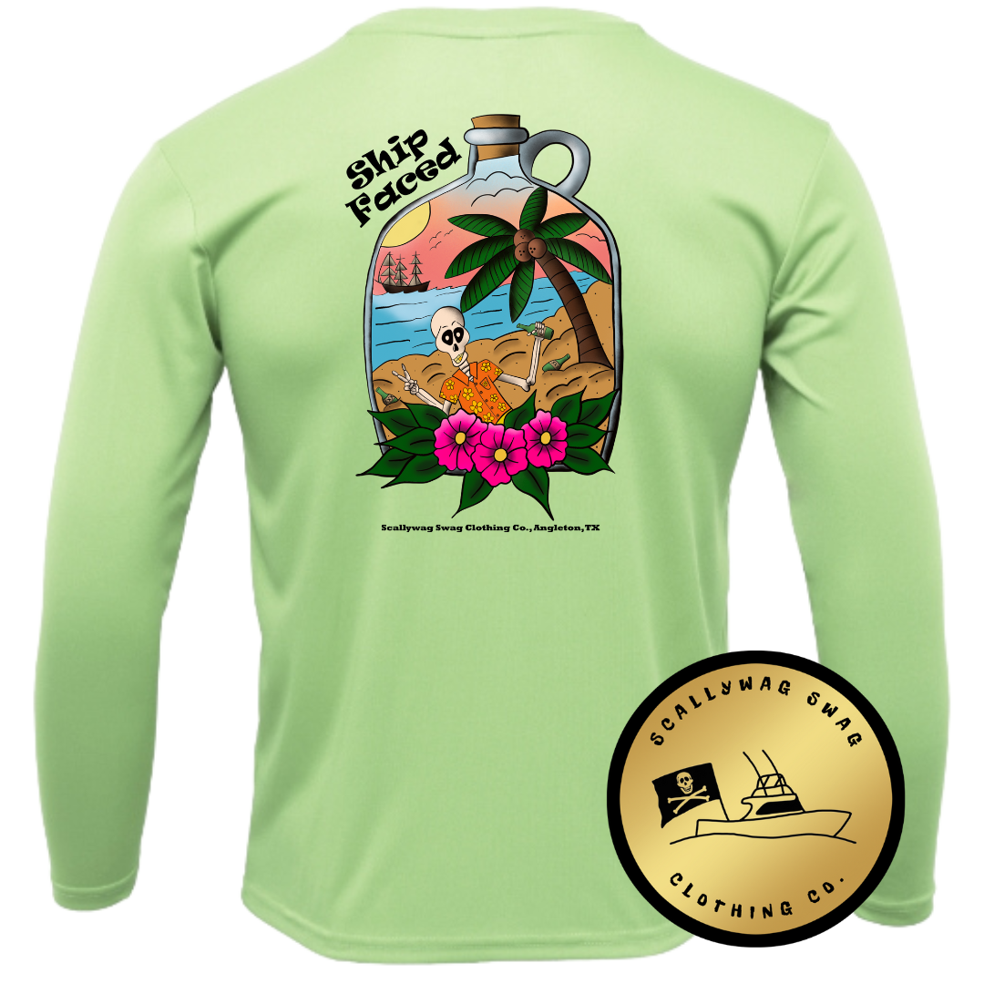 Ship Faced Performance Long Sleeve Shirt