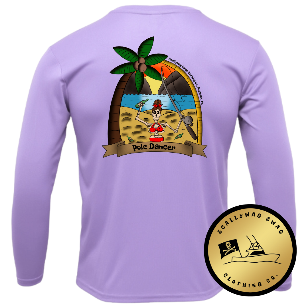 Pole Dancer Performance Long Sleeve Shirt