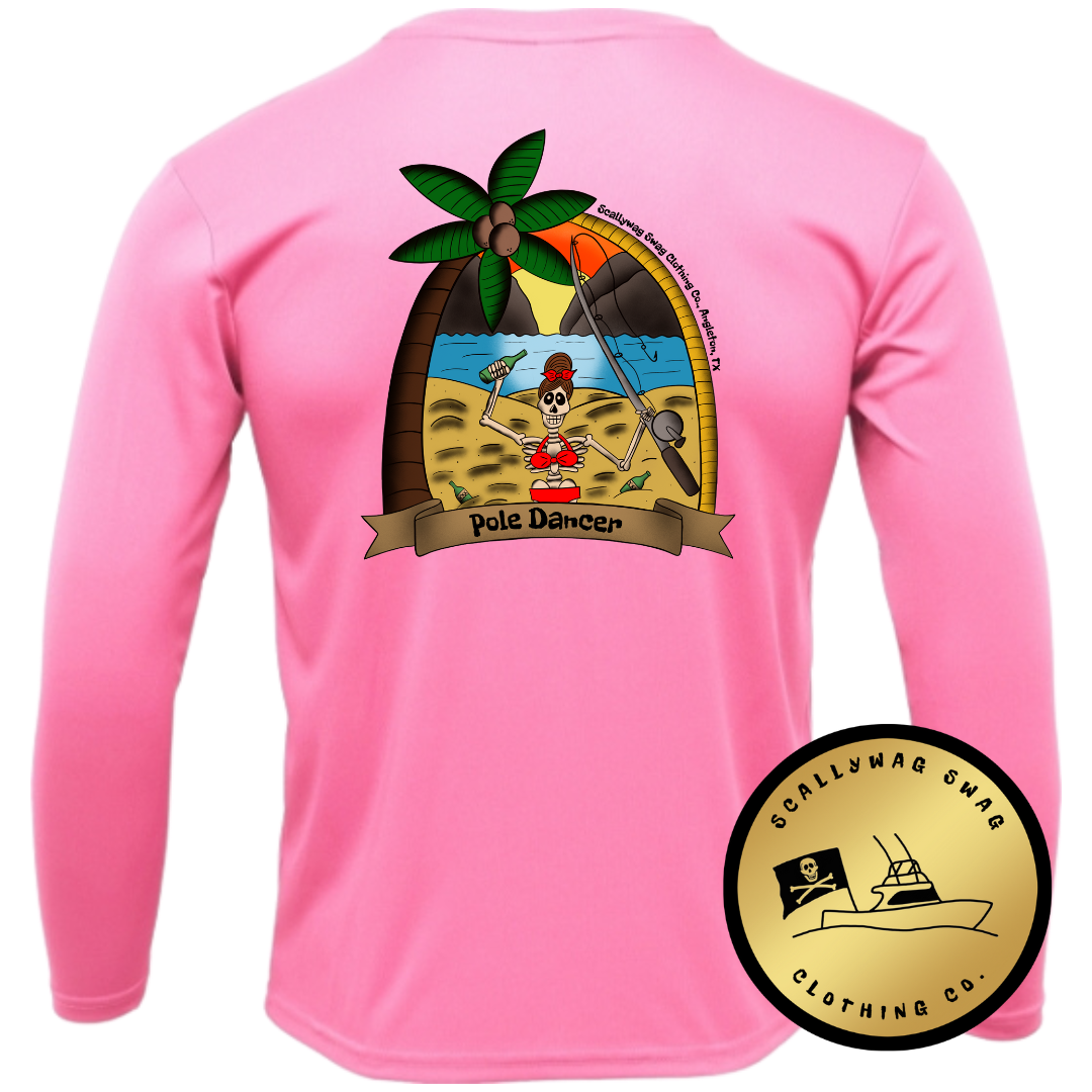 Pole Dancer Performance Long Sleeve Shirt