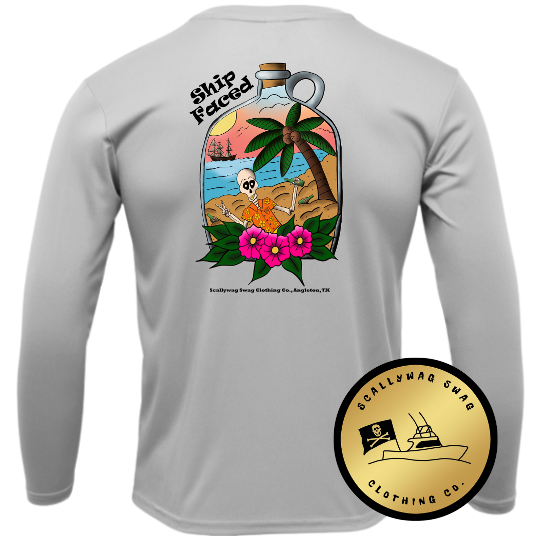 Ship Faced Performance Long Sleeve Shirt