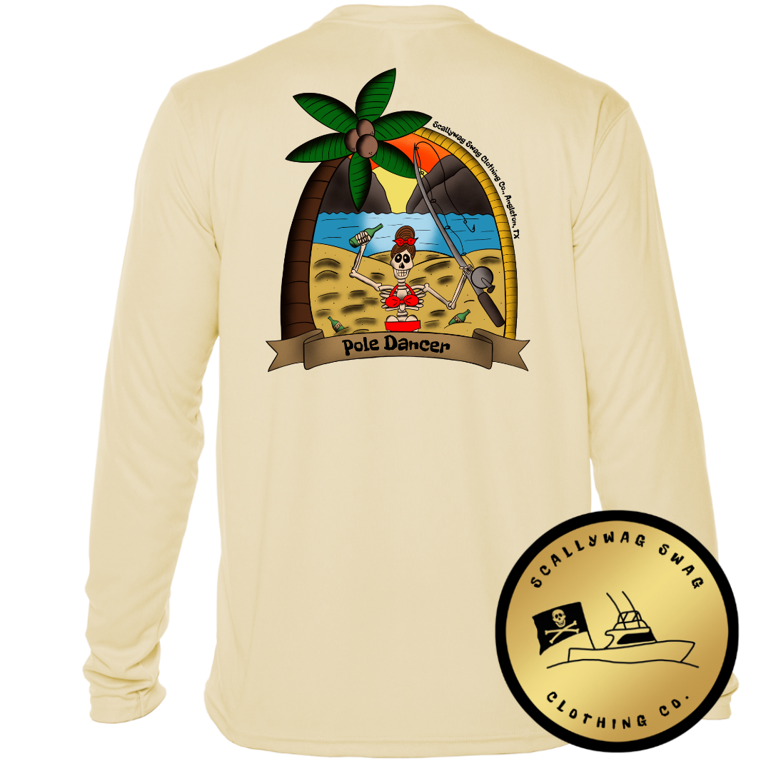 Pole Dancer Performance Long Sleeve Shirt