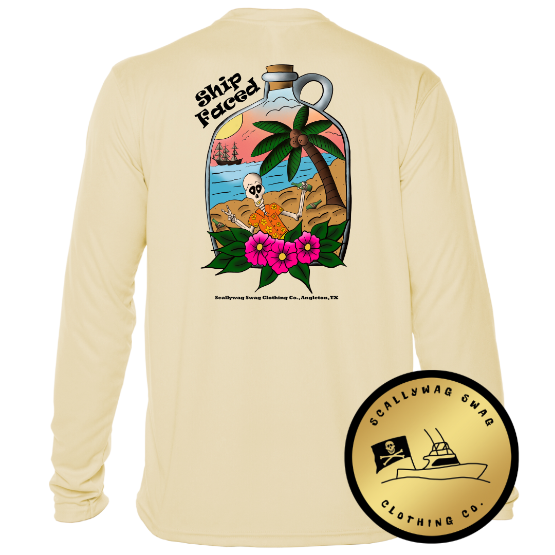 Ship Faced Performance Long Sleeve Shirt