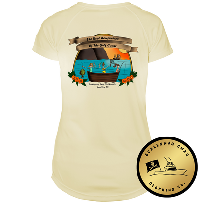 Clearance The Reel Housewives Ladies Solar Short Sleeve Tee Y