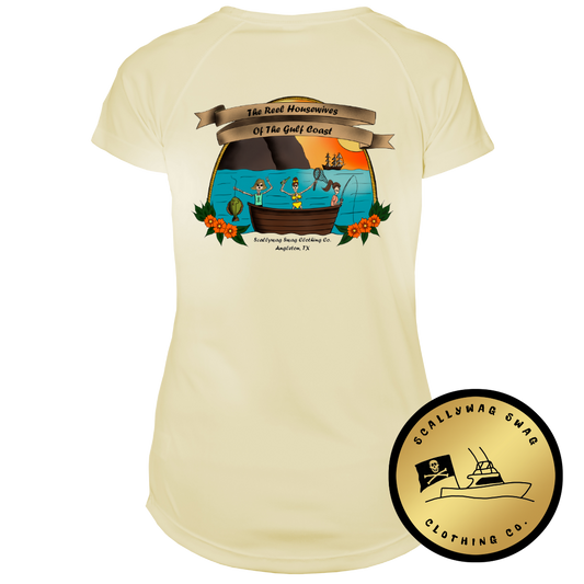 Clearance The Reel Housewives Ladies Solar Short Sleeve Tee Y