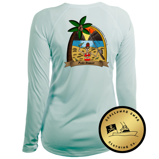 Clearance Pole Dancer Ladies Solar Long Sleeve Tee