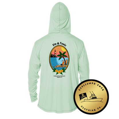 Clearance Fin & Tonic Unisex Solar Hoodie