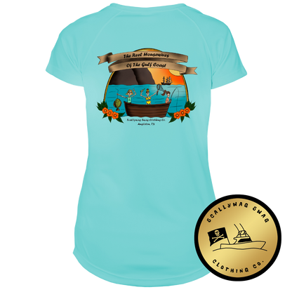 Clearance The Reel Housewives Ladies Solar Short Sleeve Tee WB