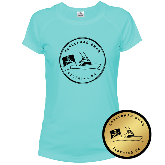 Clearance Scallywag Swag Ladies Solar Short Sleeve Tee
